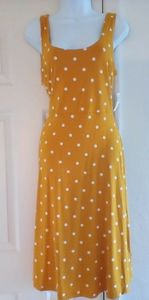Size L Old Navy Polka Dot Swing Dress - NWT